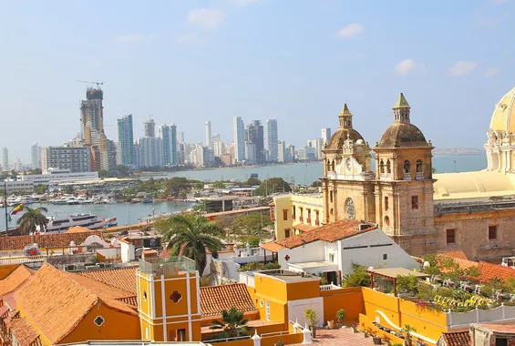 Cartagena de Índias é um dos destinos do Caribe mais próximos do Brasil