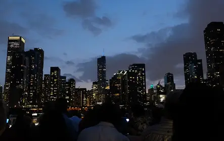 Chicago à noite! Cruzeiro