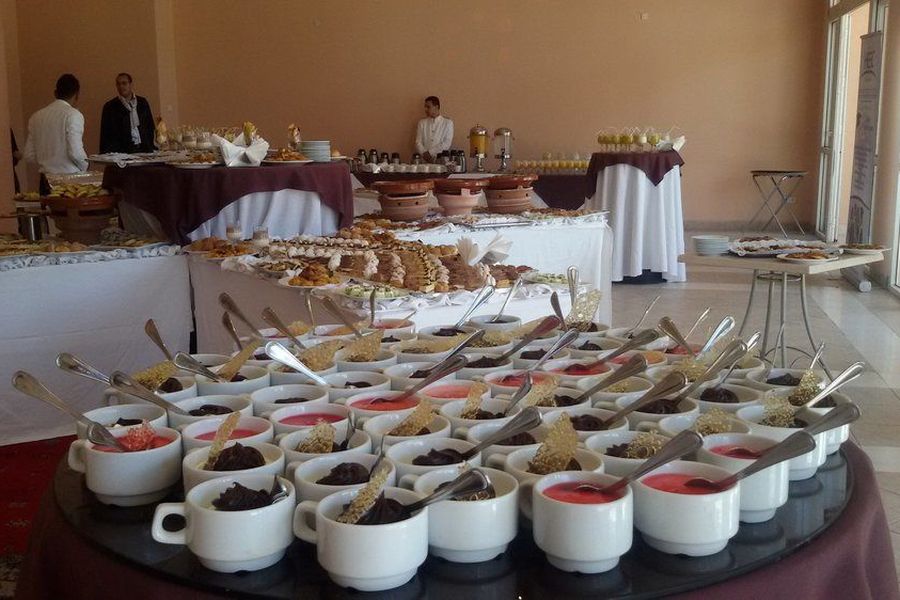 Marrakesh store buffet table