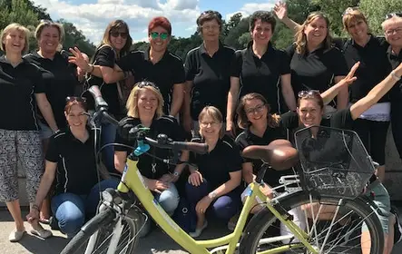 Passeio de bicicleta em Munique